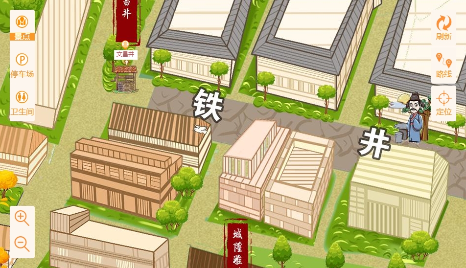 信阳智慧景区：手绘地图与语音导览的完美融合